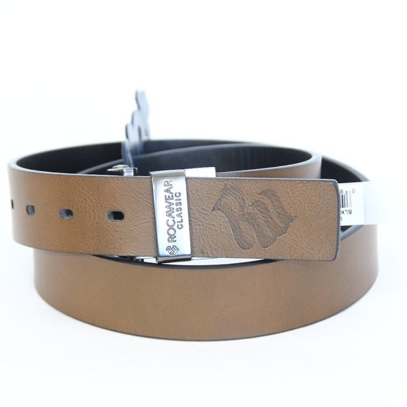 Rocawear Other - Rocawear Men Reversible Belt sz 36 Black Brown NEW